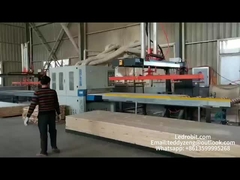 Chaîne d'assemblage automatisée de production de bois