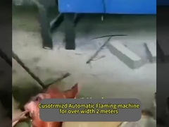 Machine automatique de brûlure pour les grandes dalles de granit de plus de 2 mètres
