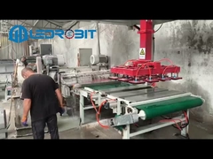 Machine automatique de chargement et de déchargement de lacs en briques multiples avec palettisation à couche complète