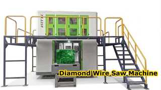 Machine de scie à fil diamanté | Augmentez le rendement des dalles de 10 % pour la découpe de jade et de marbre | Lédrobit