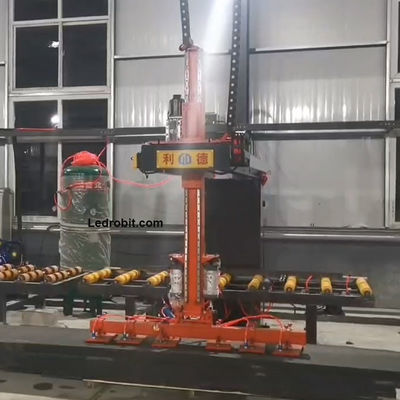 Machine de chargement et de déchargement personnalisée contrôlée par PLC avec arrêt d'urgence