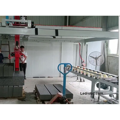 Machine de chargement et de déchargement entièrement automatique de plaques de palettisation robot