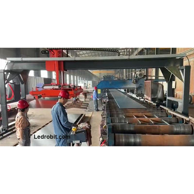 Système de chargement et de déchargement de plaques d'aluminium
