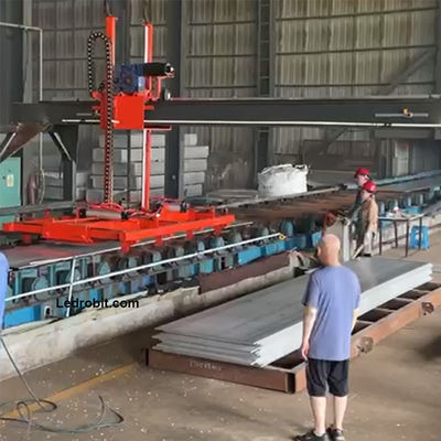 Personnalisation de la machine de palettisation automatique équipement de palettisation de l'ardoise monté au sol