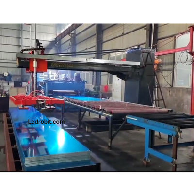 Palletizer industriel compact en marbre avec direction de transport personnalisable