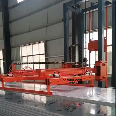 Capacité personnalisable machine à chargement et déchargement en carton de verre magnésium