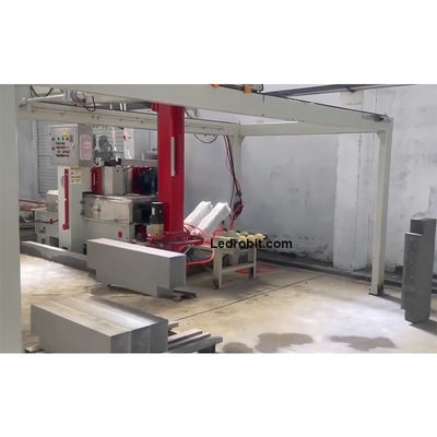Machine de chargement de pierre à 360 degrés personnalisable avec servomoteur