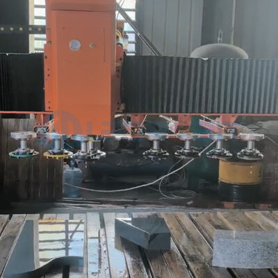 Du granit haut de gamme à la pierre artificielle, polisseuse intégrée pour le traitement de surface résolvant le problème de la qualité de polissage inégale dans le traitement multi-matériaux