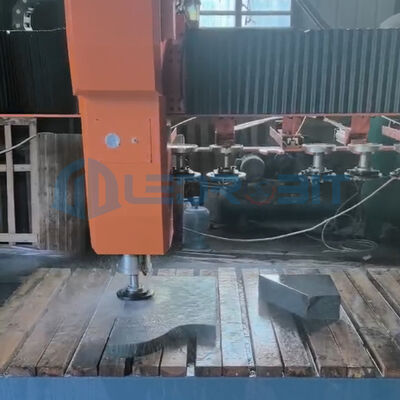 Résolution des goulots d'étranglement de production : Machine de polissage automatique pour le traitement de pierres multi-spécifications, stabilité double axe Y pour dalles d'épaisseurs variables