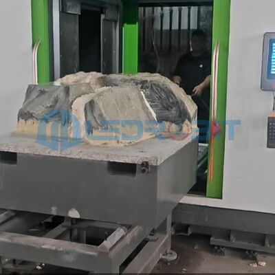 Machine de sciage à fil diamanté sans pilier, coupe à haute vitesse de 35 m/s, maximisant le rendement et la stabilité pour le marbre rare